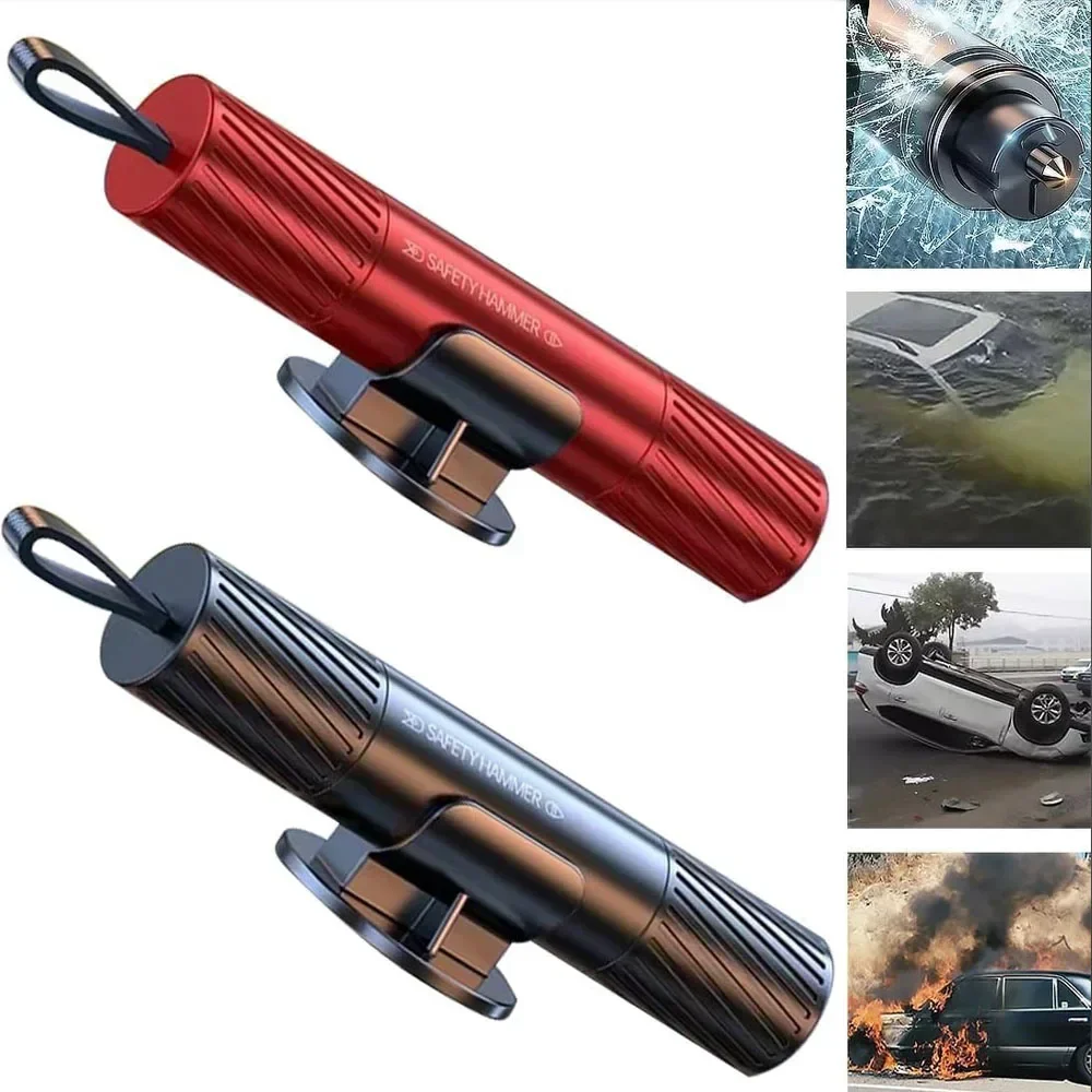 Car Emergency Tool Kit - Martelo de segurança 2 em 1