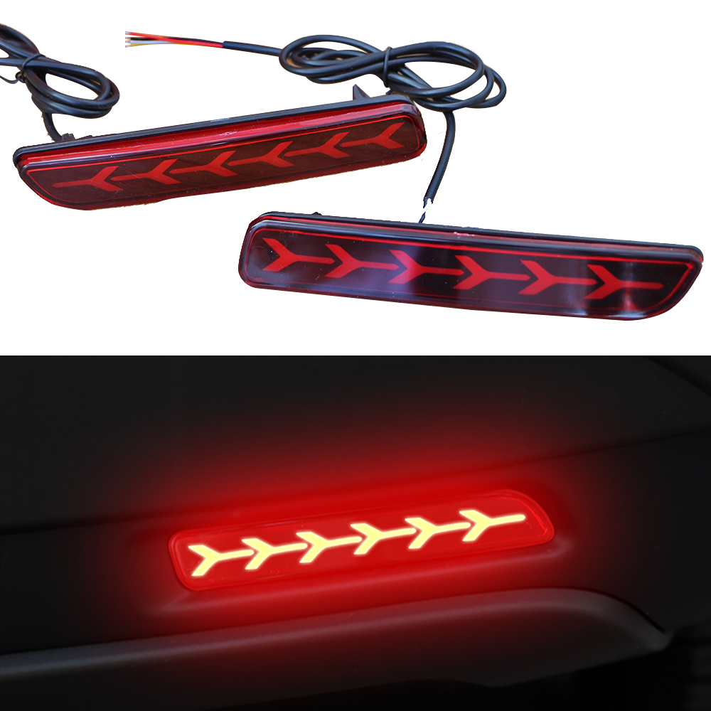 Car Accessories Ertiga - Carro LED traseiro amortecedor luz, sinal