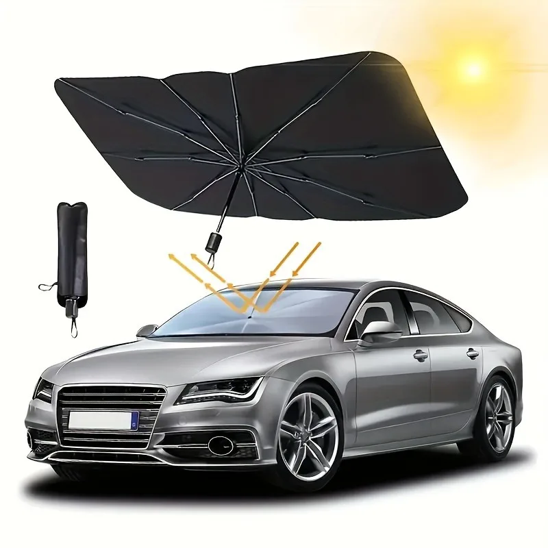 Car Accessories Interior - Protetor Solar para Carro, Sombrinha para