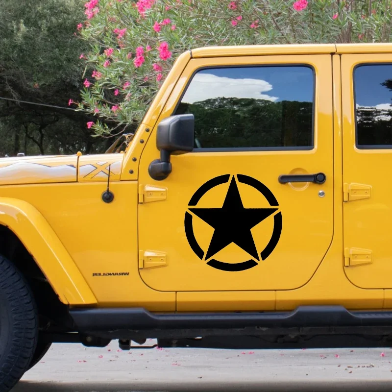 Car Accessories Quotes - Adesivo de carro militar estrela cortado