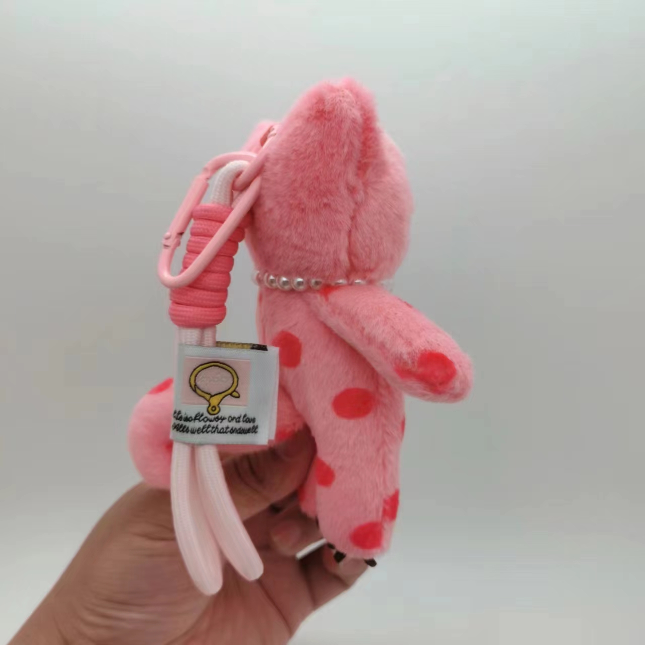 15cm kawaii rosa gato chaveiro - Car Accessories Girly avaliação e preço