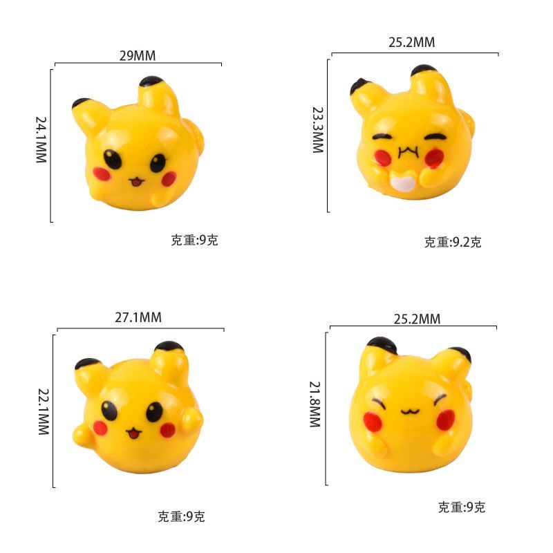 12 peças de figuras Pokémon em - Car Accessories Cute avaliação e preço