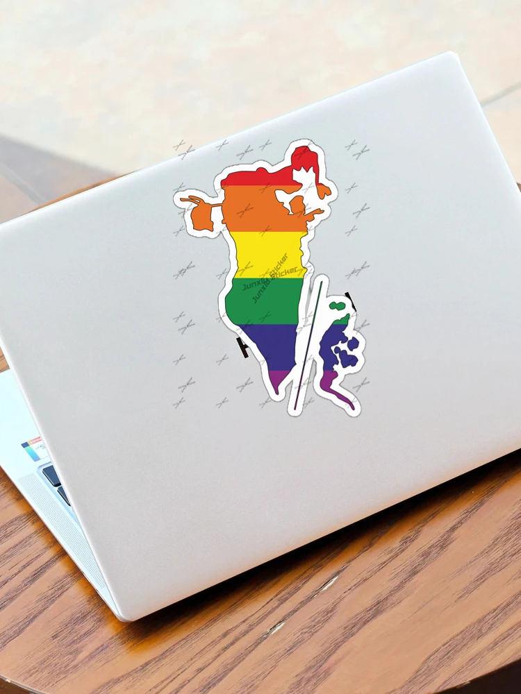 Gay rainbow flag sticker for c - Car Accessories Bahrain avaliação e preço