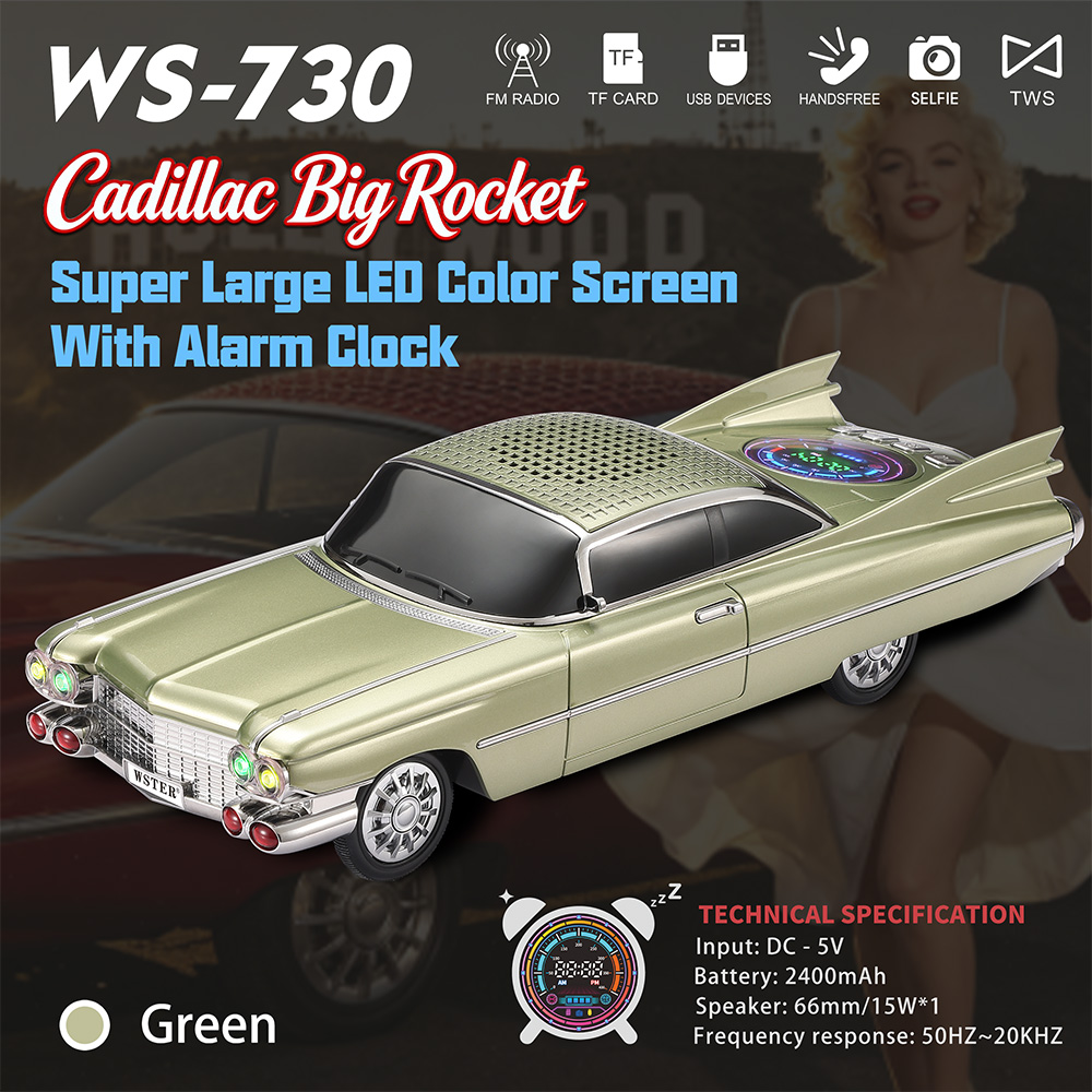 Caixa de Som Bluetooth Retrô C - Car Accessories Amazon avaliação e preço