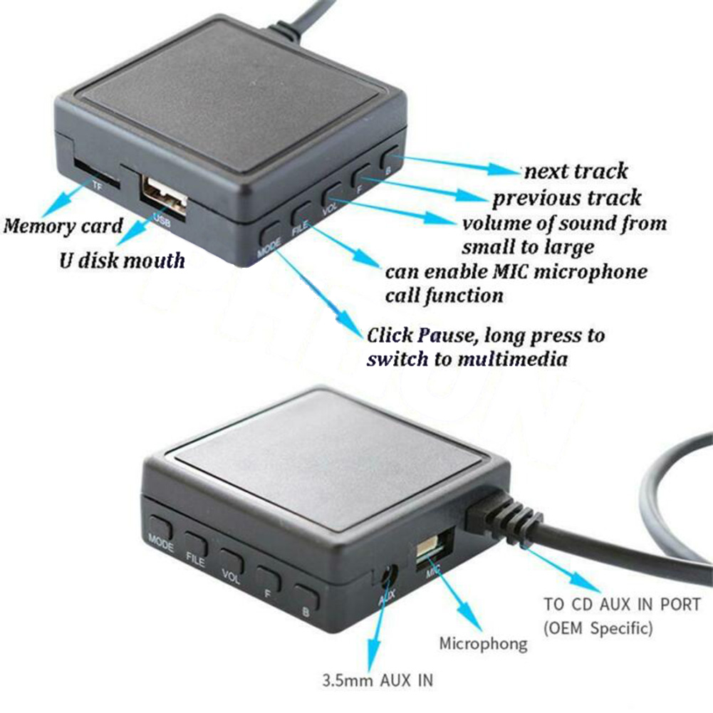 Adaptador de cabo usb, bluetoo - Car Accessories Jvc avaliação e preço