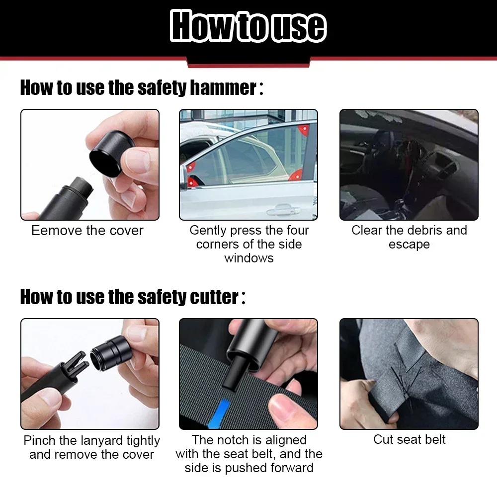Novo Martelo de Segurança Auto - Car Emergency Tool Kit avaliação e preço