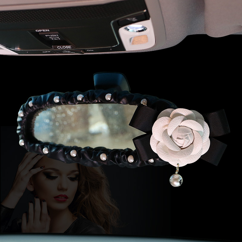 Pérola Camélia Flor Interior D - Car Accessories Girly avaliação e preço