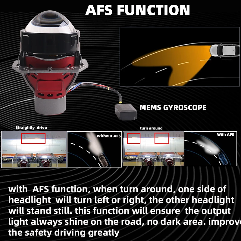 Sanvi afs bi lente led 3.0 Pol - Car Accessories Low Price avaliação e preço