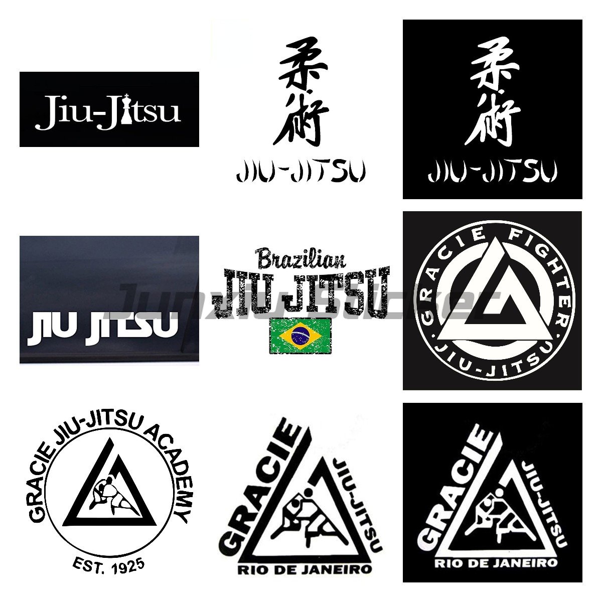 Brazilian Jiu Jitsu Die Cut Ca - Car Accessories Bahrain avaliação e preço