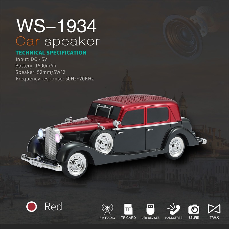 WS-1934 sem fio forma do carro - Car Accessories Amazon avaliação e preço