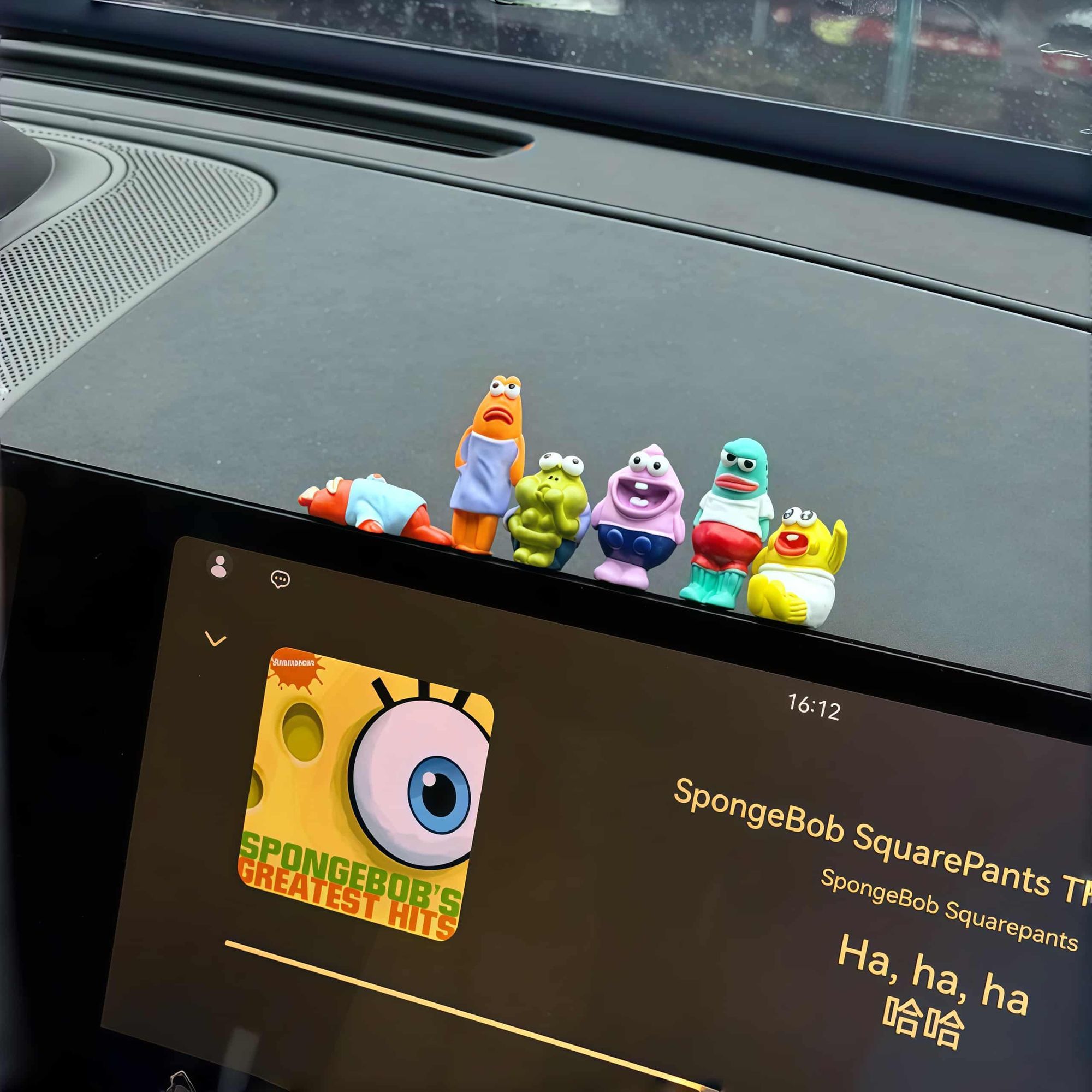 Figurinha do Bob Esponja, Orna - Car Accessories Girly avaliação e preço